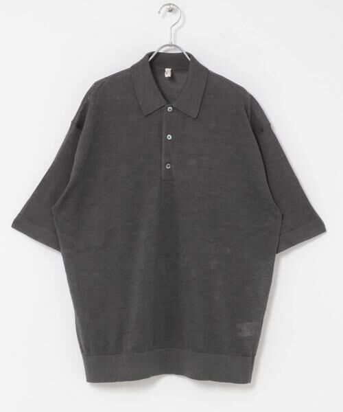 URBAN RESEARCH DOORS / アーバンリサーチ ドアーズ ポロシャツ | Ramie High Gauge KnitPolo | 詳細14