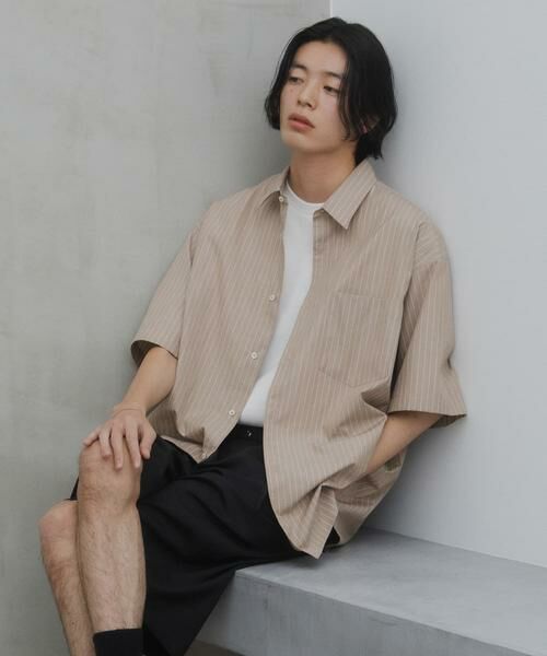 URBAN RESEARCH DOORS / アーバンリサーチ ドアーズ シャツ・ブラウス | Supima Cotton Regular SHIRTS（ブラウン）