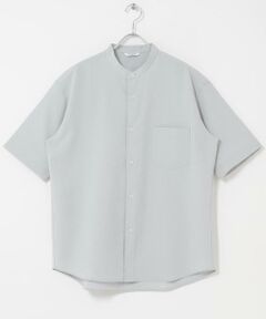 URBAN RESEARCH DOORS / アーバンリサーチ ドアーズ シャツ・ブラウス | セオアルファバンドカラーショートスリーブシャツ