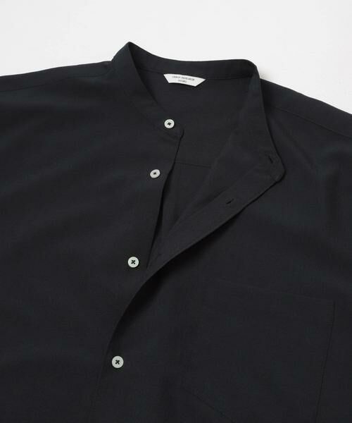 URBAN RESEARCH DOORS / アーバンリサーチ ドアーズ シャツ・ブラウス | セオアルファバンドカラーショートスリーブシャツ | 詳細6