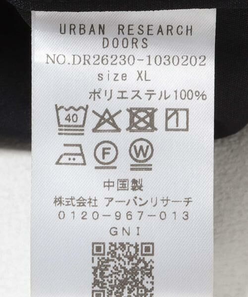 URBAN RESEARCH DOORS / アーバンリサーチ ドアーズ シャツ・ブラウス | セオアルファバンドカラーショートスリーブシャツ | 詳細10