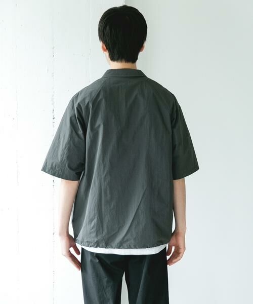 URBAN RESEARCH DOORS / アーバンリサーチ ドアーズ シャツ・ブラウス | フルダルナイロンハーフジップアクティブプルオーバー | 詳細10