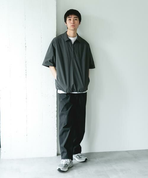 URBAN RESEARCH DOORS / アーバンリサーチ ドアーズ シャツ・ブラウス | フルダルナイロンハーフジップアクティブプルオーバー | 詳細6