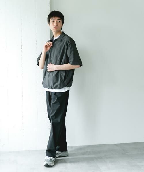 URBAN RESEARCH DOORS / アーバンリサーチ ドアーズ シャツ・ブラウス | フルダルナイロンハーフジップアクティブプルオーバー | 詳細7