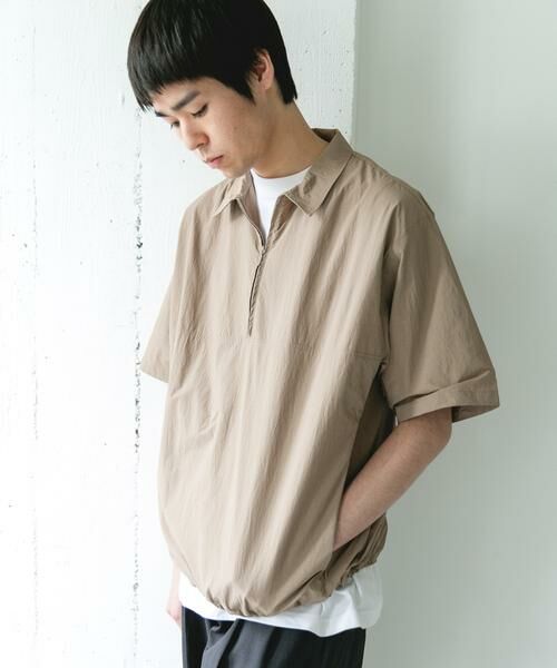 URBAN RESEARCH DOORS / アーバンリサーチ ドアーズ シャツ・ブラウス | フルダルナイロンハーフジップアクティブプルオーバー | 詳細23