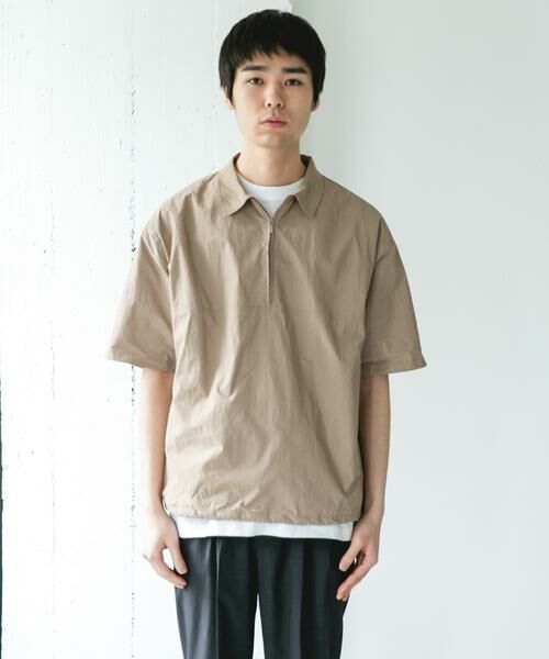 URBAN RESEARCH DOORS / アーバンリサーチ ドアーズ シャツ・ブラウス | フルダルナイロンハーフジップアクティブプルオーバー | 詳細27