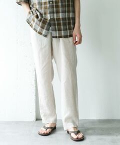 URBAN RESEARCH DOORS / アーバンリサーチ ドアーズ その他パンツ | シルケットリネン イージートラウザー