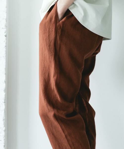 URBAN RESEARCH DOORS / アーバンリサーチ ドアーズ その他パンツ | シルケットリネン イージートラウザー | 詳細5