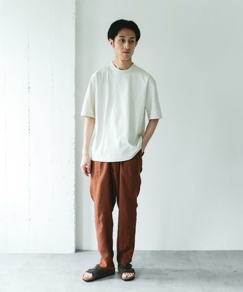 URBAN RESEARCH DOORS / アーバンリサーチ ドアーズ その他パンツ | シルケットリネン イージートラウザー | 詳細6