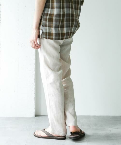 URBAN RESEARCH DOORS / アーバンリサーチ ドアーズ その他パンツ | シルケットリネン イージートラウザー | 詳細11