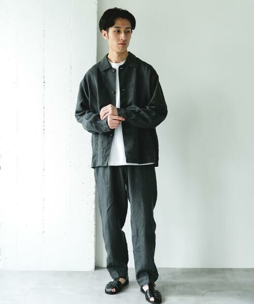 URBAN RESEARCH DOORS / アーバンリサーチ ドアーズ その他パンツ | シルケットリネン イージートラウザー | 詳細21