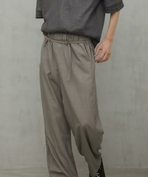 URBAN RESEARCH DOORS / アーバンリサーチ ドアーズ その他パンツ | T/W Tropical Curve Pants | 詳細1