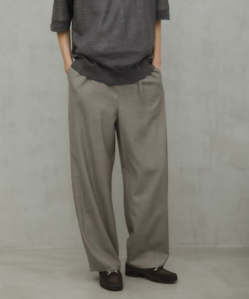 URBAN RESEARCH DOORS / アーバンリサーチ ドアーズ その他パンツ | T/W Tropical Curve Pants | 詳細3