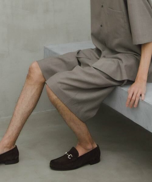 URBAN RESEARCH DOORS / アーバンリサーチ ドアーズ ショート・ハーフ・半端丈パンツ | T/W Tropical Wide Shorts | 詳細5