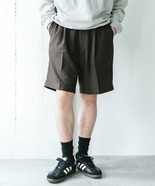 URBAN RESEARCH DOORS / アーバンリサーチ ドアーズ パンツ | セオアルファドレスショーツ | 詳細3