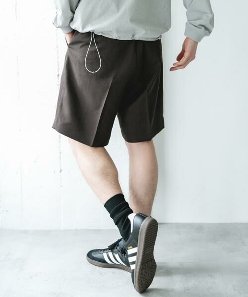 URBAN RESEARCH DOORS / アーバンリサーチ ドアーズ パンツ | セオアルファドレスショーツ | 詳細4