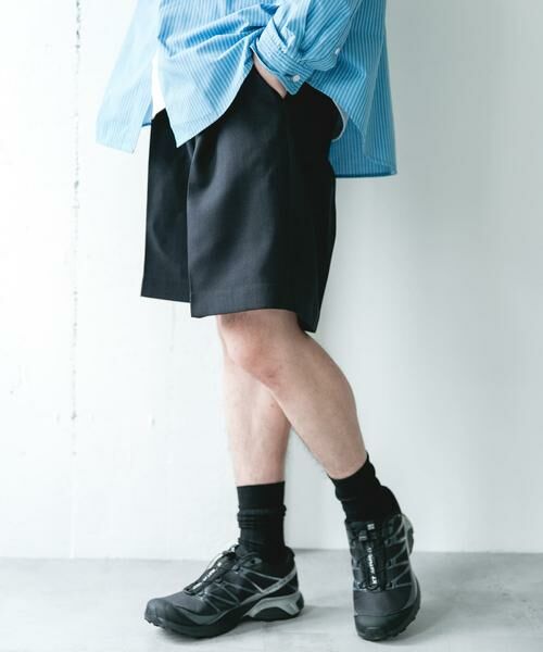 URBAN RESEARCH DOORS / アーバンリサーチ ドアーズ パンツ | セオアルファドレスショーツ | 詳細12