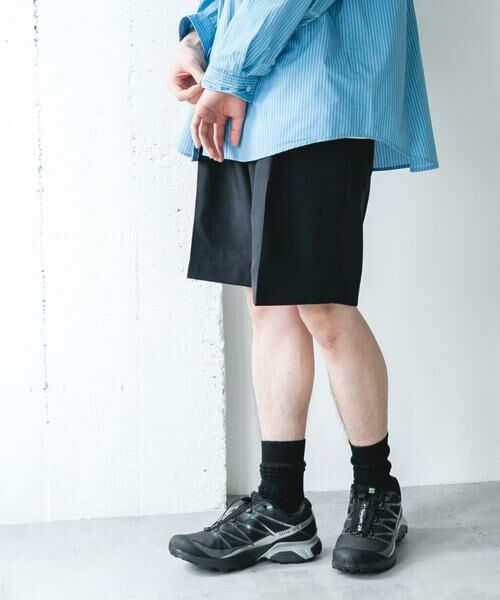 URBAN RESEARCH DOORS / アーバンリサーチ ドアーズ パンツ | セオアルファドレスショーツ | 詳細14