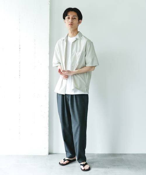 URBAN RESEARCH DOORS / アーバンリサーチ ドアーズ その他パンツ | リネンライクイージートラウザー | 詳細1