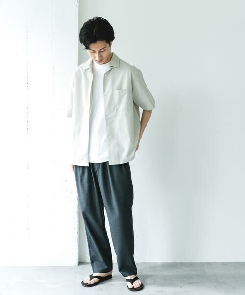 URBAN RESEARCH DOORS / アーバンリサーチ ドアーズ その他パンツ | リネンライクイージートラウザー | 詳細2