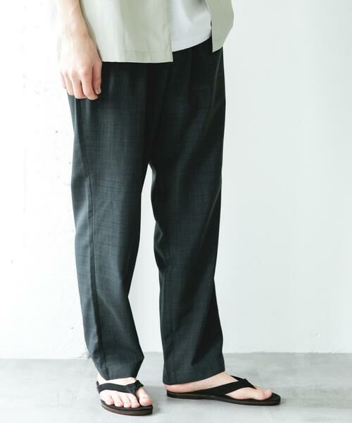 URBAN RESEARCH DOORS / アーバンリサーチ ドアーズ その他パンツ | リネンライクイージートラウザー | 詳細3