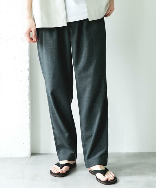 URBAN RESEARCH DOORS / アーバンリサーチ ドアーズ その他パンツ | リネンライクイージートラウザー | 詳細6