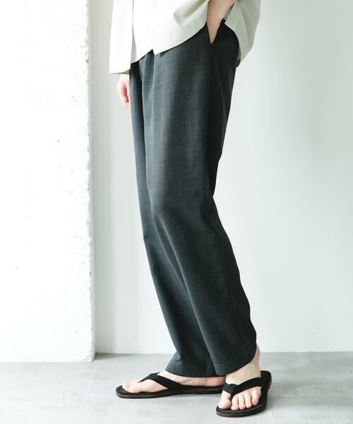 URBAN RESEARCH DOORS / アーバンリサーチ ドアーズ その他パンツ | リネンライクイージートラウザー | 詳細7