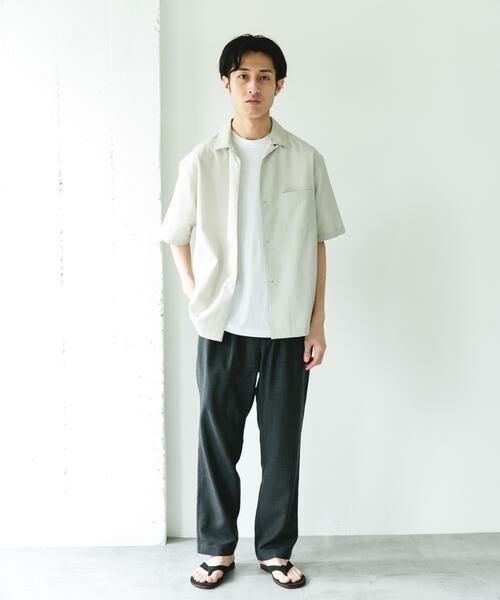 URBAN RESEARCH DOORS / アーバンリサーチ ドアーズ その他パンツ | リネンライクイージートラウザー | 詳細8