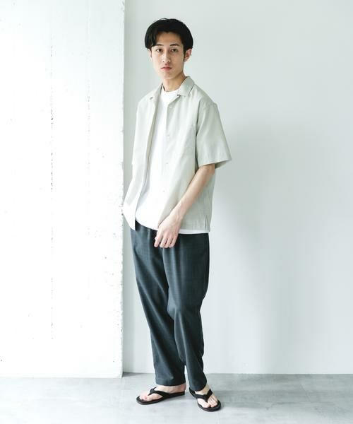 URBAN RESEARCH DOORS / アーバンリサーチ ドアーズ その他パンツ | リネンライクイージートラウザー | 詳細9