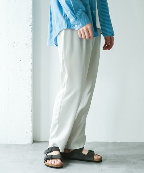 URBAN RESEARCH DOORS / アーバンリサーチ ドアーズ その他パンツ | リネンライクイージートラウザー | 詳細18