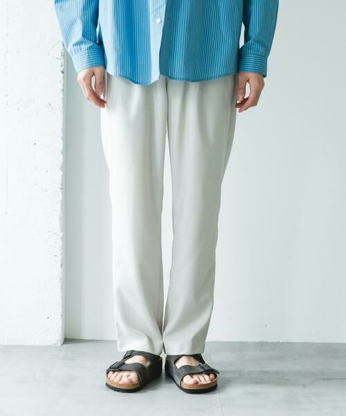 URBAN RESEARCH DOORS / アーバンリサーチ ドアーズ その他パンツ | リネンライクイージートラウザー | 詳細28