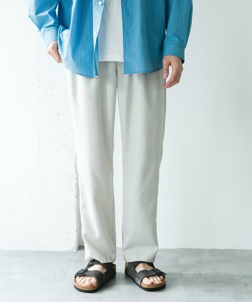 URBAN RESEARCH DOORS / アーバンリサーチ ドアーズ その他パンツ | リネンライクイージートラウザー | 詳細21
