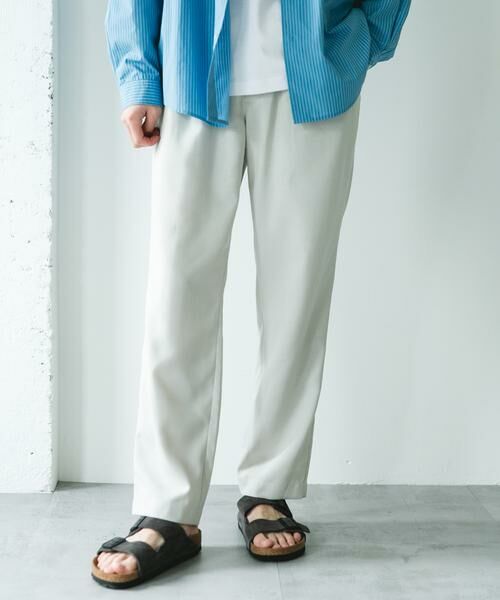 URBAN RESEARCH DOORS / アーバンリサーチ ドアーズ その他パンツ | リネンライクイージートラウザー | 詳細22