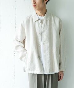 URBAN RESEARCH DOORS / アーバンリサーチ ドアーズ その他アウター | シルケットリネン シャツジャケット