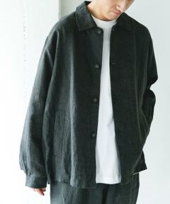 URBAN RESEARCH DOORS / アーバンリサーチ ドアーズ その他アウター | シルケットリネン シャツジャケット