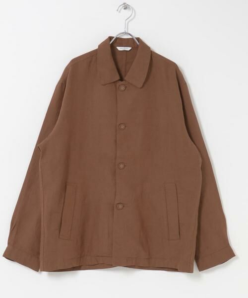 URBAN RESEARCH DOORS / アーバンリサーチ ドアーズ その他アウター | シルケットリネン シャツジャケット | 詳細8