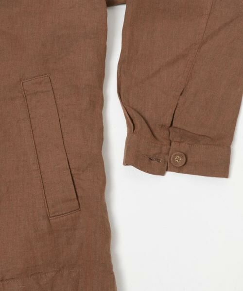 URBAN RESEARCH DOORS / アーバンリサーチ ドアーズ その他アウター | シルケットリネン シャツジャケット | 詳細9