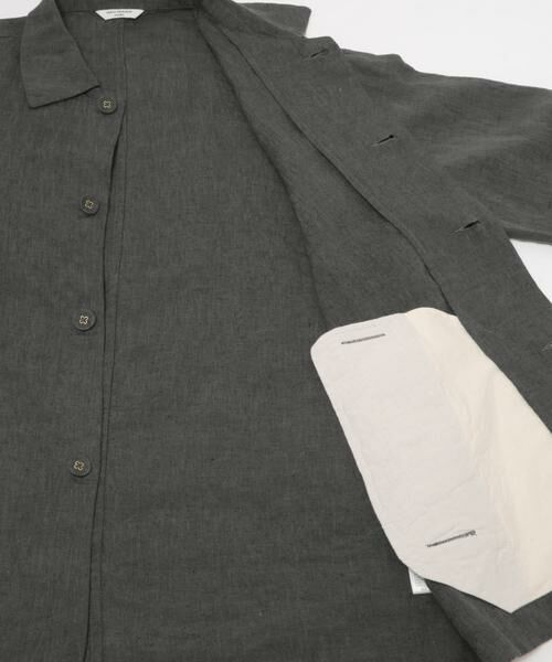 URBAN RESEARCH DOORS / アーバンリサーチ ドアーズ その他アウター | シルケットリネン シャツジャケット | 詳細30