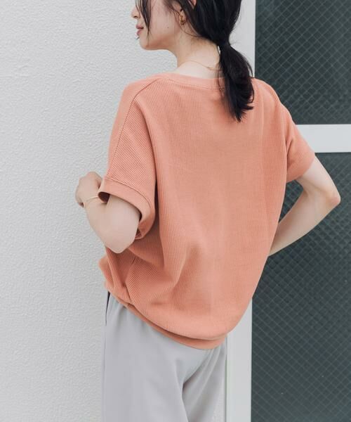 URBAN RESEARCH DOORS / アーバンリサーチ ドアーズ Tシャツ | タックフライスフレンチTシャツ | 詳細4
