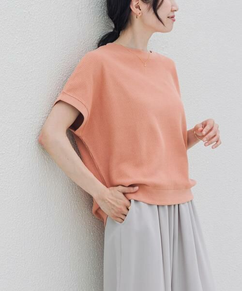 URBAN RESEARCH DOORS / アーバンリサーチ ドアーズ Tシャツ | タックフライスフレンチTシャツ | 詳細5
