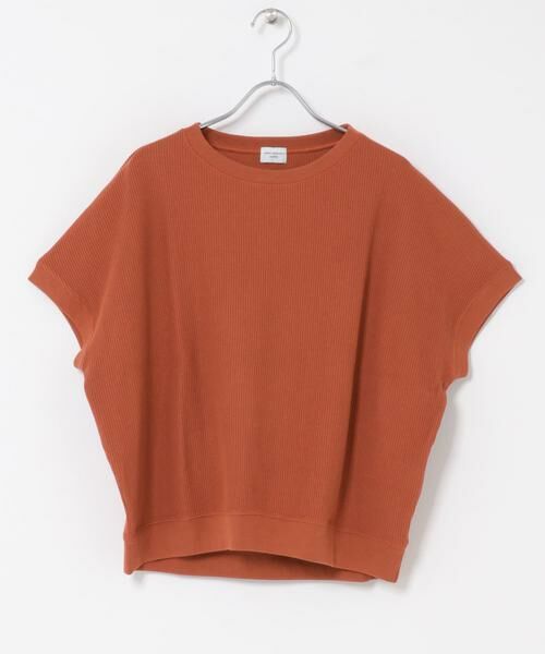 URBAN RESEARCH DOORS / アーバンリサーチ ドアーズ Tシャツ | タックフライスフレンチTシャツ（レッド系その他）