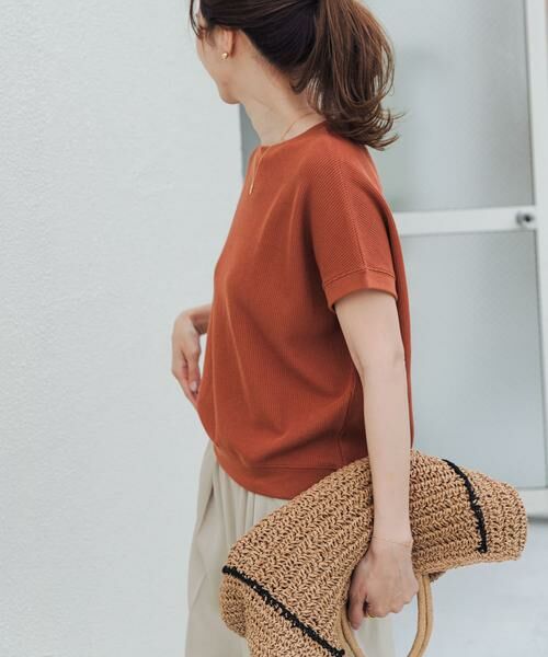 URBAN RESEARCH DOORS / アーバンリサーチ ドアーズ Tシャツ | タックフライスフレンチTシャツ | 詳細2
