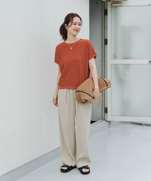 URBAN RESEARCH DOORS / アーバンリサーチ ドアーズ Tシャツ | タックフライスフレンチTシャツ | 詳細6