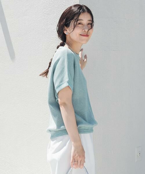 URBAN RESEARCH DOORS / アーバンリサーチ ドアーズ Tシャツ | タックフライスフレンチTシャツ | 詳細7