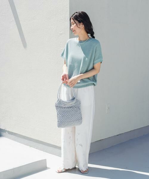 URBAN RESEARCH DOORS / アーバンリサーチ ドアーズ Tシャツ | タックフライスフレンチTシャツ | 詳細9