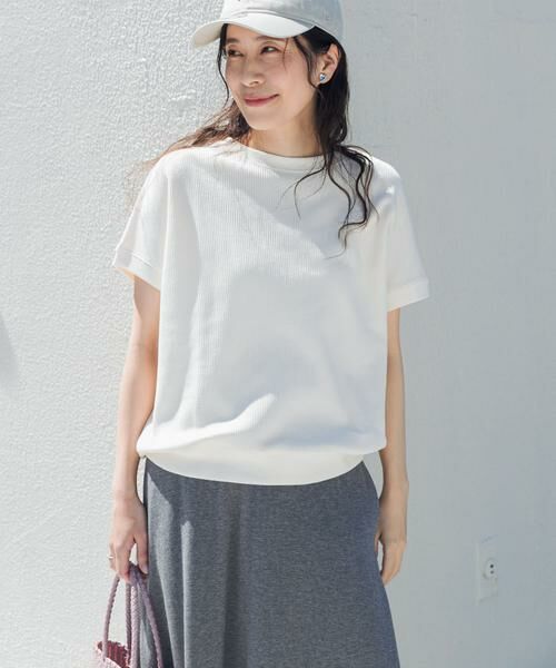 URBAN RESEARCH DOORS / アーバンリサーチ ドアーズ Tシャツ | タックフライスフレンチTシャツ | 詳細18