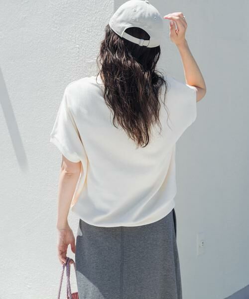 URBAN RESEARCH DOORS / アーバンリサーチ ドアーズ Tシャツ | タックフライスフレンチTシャツ | 詳細20