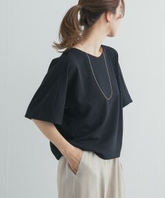 URBAN RESEARCH DOORS / アーバンリサーチ ドアーズ Tシャツ | カットジョーゼットVネックプルオーバー