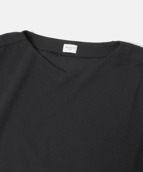 URBAN RESEARCH DOORS / アーバンリサーチ ドアーズ Tシャツ | カットジョーゼットVネックプルオーバー | 詳細8