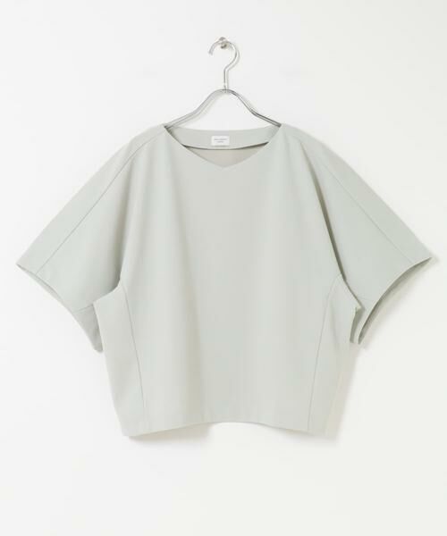 URBAN RESEARCH DOORS / アーバンリサーチ ドアーズ Tシャツ | カットジョーゼットVネックプルオーバー | 詳細23